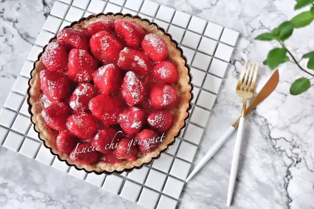 法式草莓塔 Tarte aux fraises